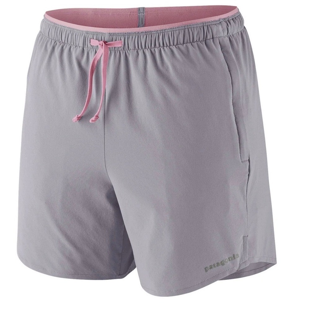 Patagonia Shorts Womens XL Gray Nine Trails Running Athletic 57631SP24